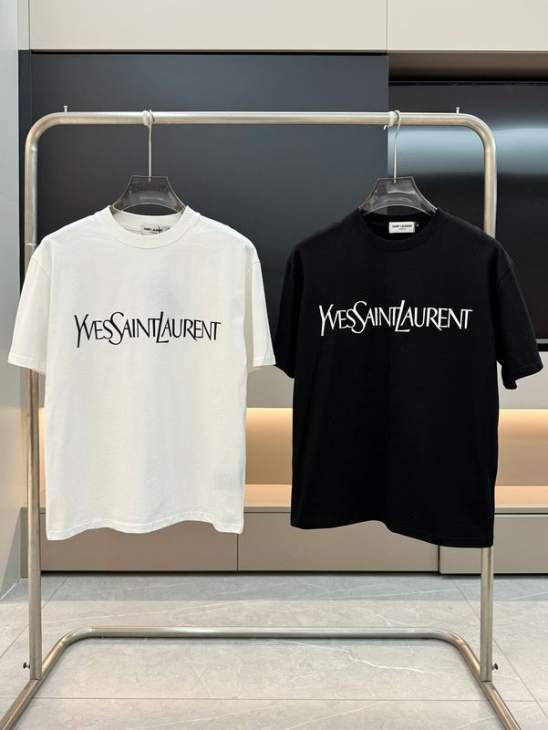 Picture of Saint Laurent T Shirts Short _SKUYSLS-XLsntr2052028